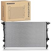 A-Premium Engine Coolant Radiator Assembly Compatible with Chrysler, Jeep | for Chrysler 200 2015 2016 2017 &amp; Jeep Cherokee 2014-2018