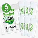 Peebol by SHEWEE Pocket Loo 1L Urine to Gel 6 Pack UK Made Portable view 2