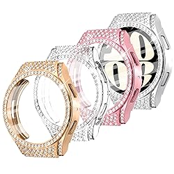 WINGLE Soft TPU Case for Galaxy Watch 6 44mm Screen