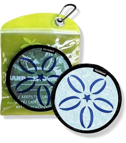 BritTote Sand Remover & Quick-Dry Towel 2-Pack - Beach Essential For Feet, Hands & Body - View #6