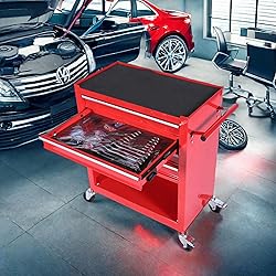 ChicFurnit 4 Drawer Rolling Tool Chest,Tool Storage