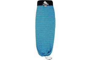 Tidal Wake TAG-IT Surf & Wake Board Socks, SNUB NOSE STYLE, Built-In Tag to Personalize with Your Name, 58" Long, 21" Wide