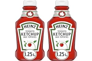 HEINZ Ketchup Fridge Fit-2 Pack, 2.5 Litres/84.56 Fluid Ounces {Imported from Canada}