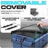 FORTEM Car Boot Organiser 50L Collapsible SUV Trunk Storage 600D Oxford view 5