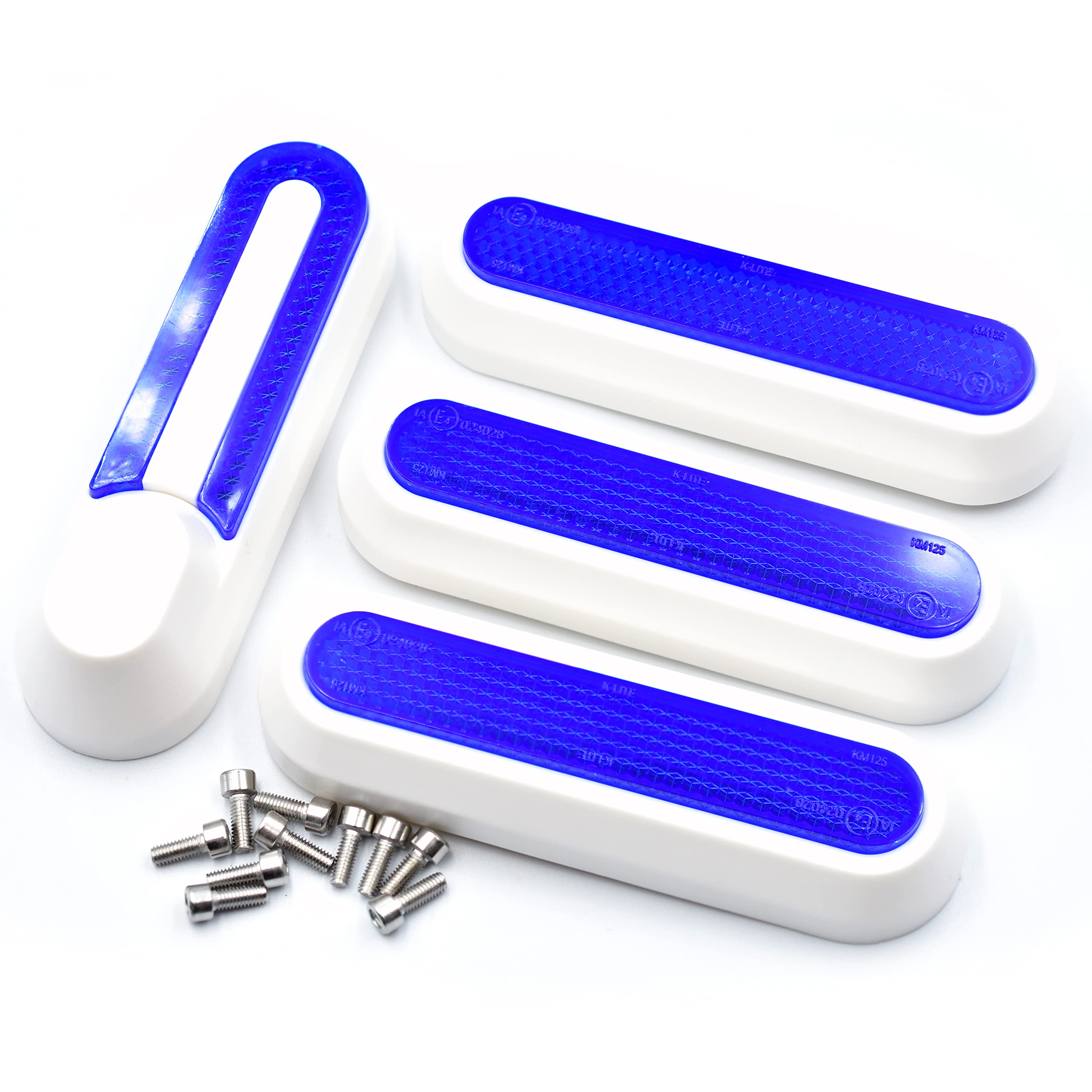 myBESTscooter - Side Wheel Cover Set With Reflectors For Xiaomi M365 Pro 1S Essential Pro2 Model 3 Electric Scooter