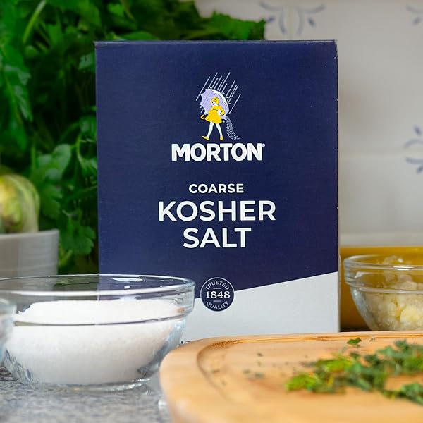 MORTON, SALT KOSHER, 48 OUNCE