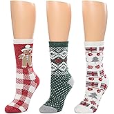 Cuddl Duds Women Warm Winter Cold Weather Ski Snowboard Super Soft Multi Pair Pack Lounge Socks