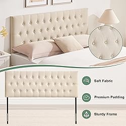 Huatean Home Upholstered Button Diamond Tufted