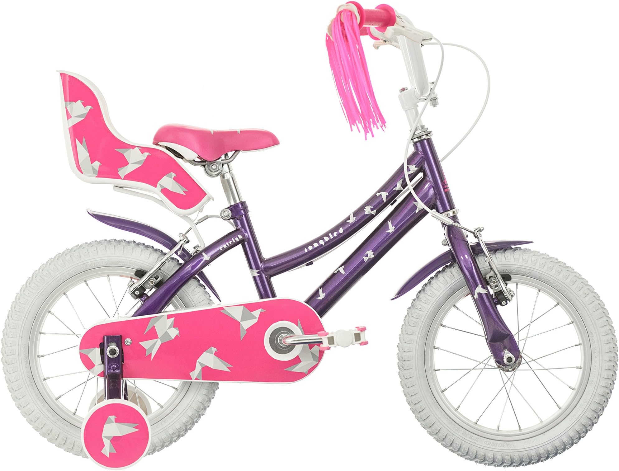 Raleigh Girl Songbird Bike, Purple, 12-inch