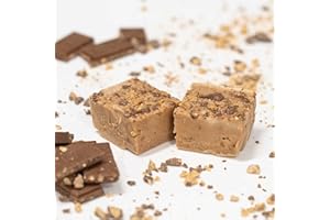 VALLEY FUDGE & CANDY Valley Fudge, English Toffee Crunch, Fresh Artisan Fudge, Real Butter, Gourmet Candy, Half Pound Package