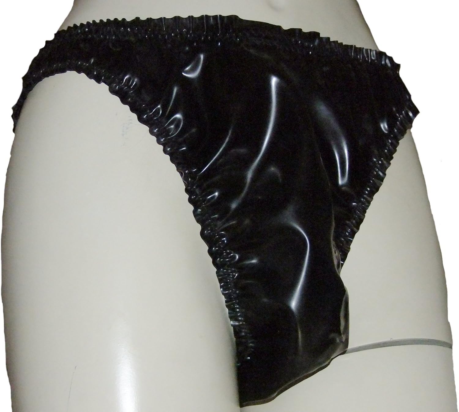 Pure Latex Rubber Men's Briefs Posing Pouch Pants Underpants S/M to 40