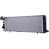 Klimoto Radiator | Compatible with Jeep Cherokee/Comanche 1991-2001* | Jeep: Cherokee 1991-2001; Comanche 1991-1992 | With Transmission Oil Cooler