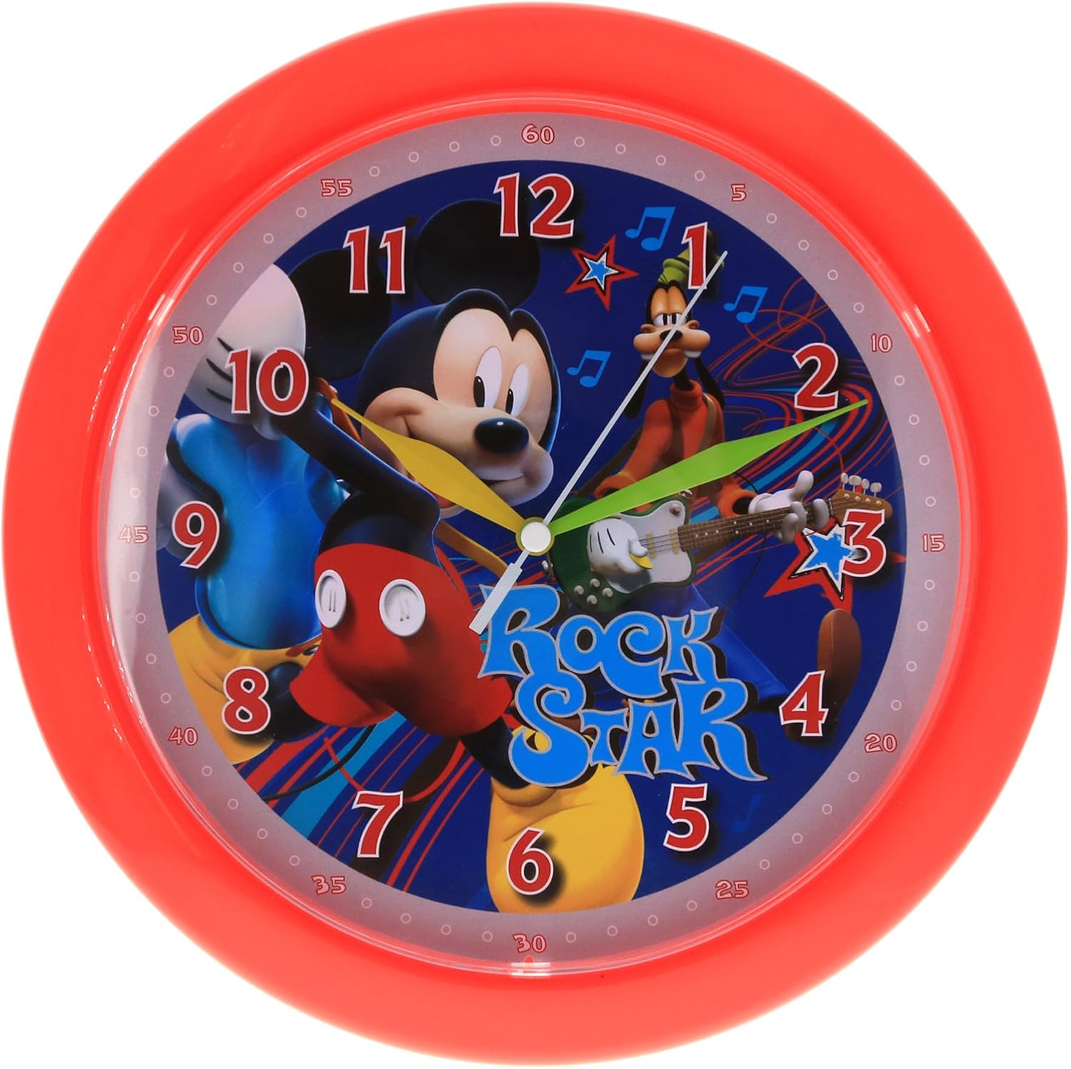 Mickey Rock Star Disney 10 Wall Clock Mickey Mouse Club House Wall Clock Quartz Accuracy Mickey Rock Star Disney 10 Wall Clock Mickey Mouse Club House Wall Clock Quartz Accuracy
