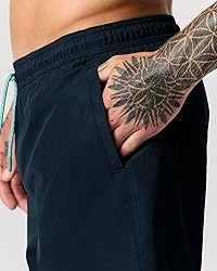 Huckberry Wellen Performance Lined Swim Trunks