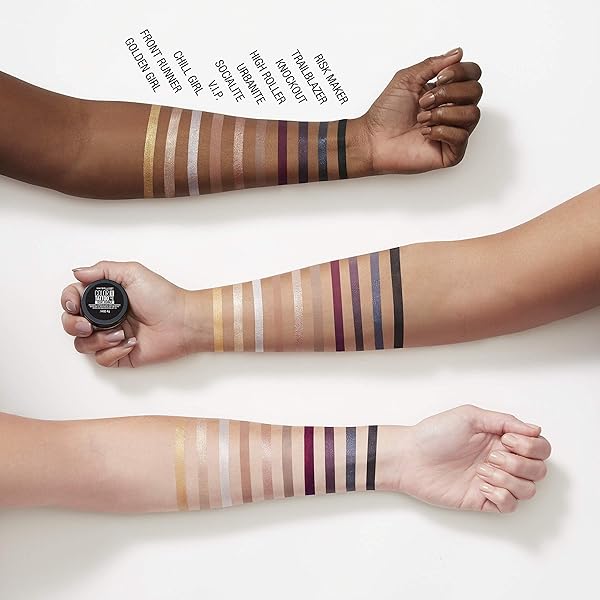 MAYBELLINE NEW YORK COLOR TATTOOUP TO 24HR LONGWEAR WATERPROOF FADE CREASE RESISTANT BLENDABLE CREAM EYESHADOW POTS MAKEUP, URBANITE, 0.14 OZ