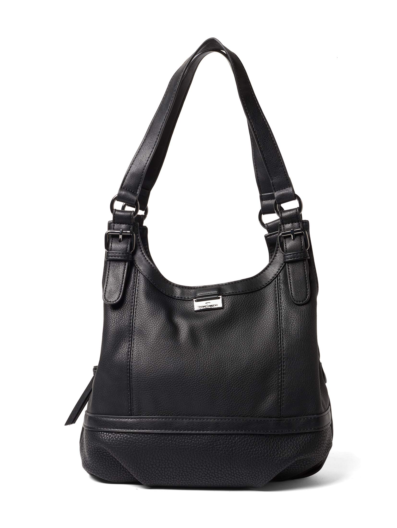TOM TAILOR Juna Women's Shopper Shoulder Bag, black, S