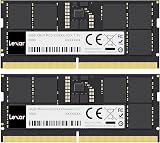 Lexar 16GB DDR5 SODIMM 5600MHz 2x8GB RAM Laptop Memory 262-Pin