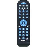 RCA 3-Device Universal Remote Control Platinum Pro, Easy Setup, Long Range IR, Replaces And Consolidates Most Major Remote Brands