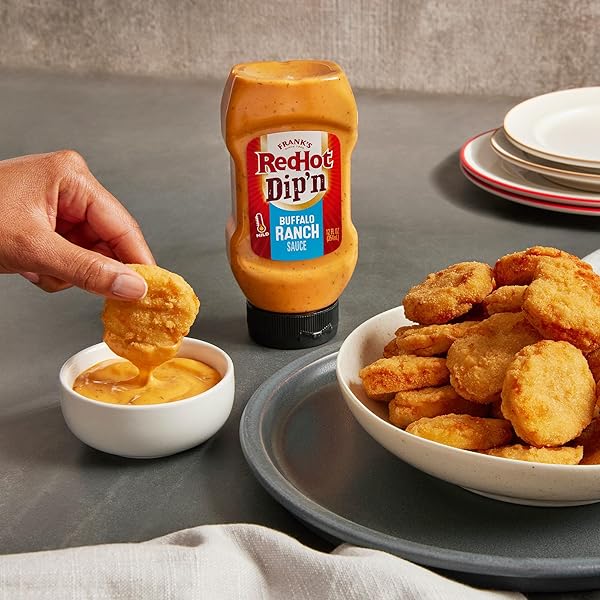 FRANK’S REDHOT DIP’N BUFFALO RANCH SAUCE, 12 FL OZ