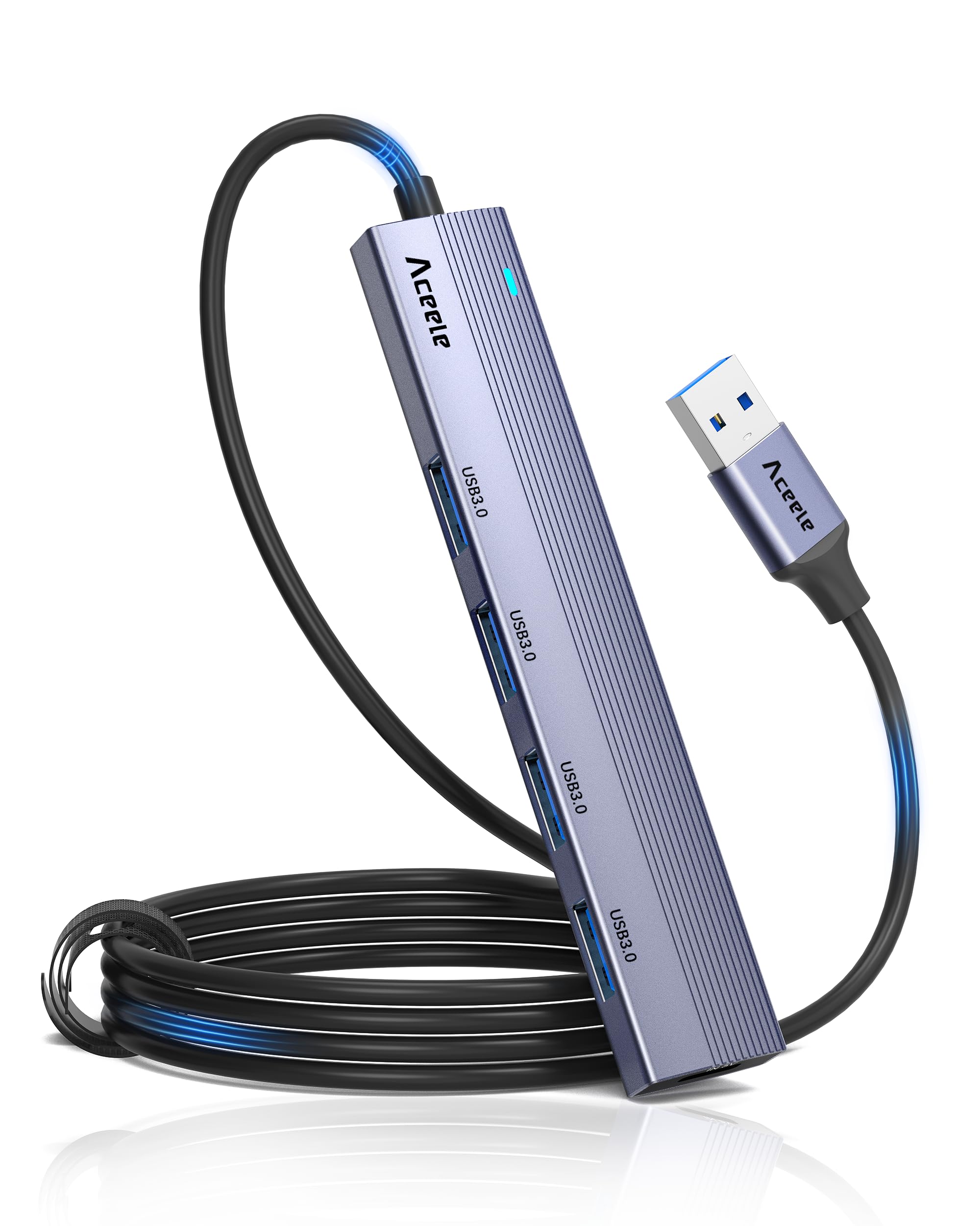 Mua 5Gbps USB 3.0 HUB, 4 Ports USB Hub Splitter with 4ft Long Extended ...