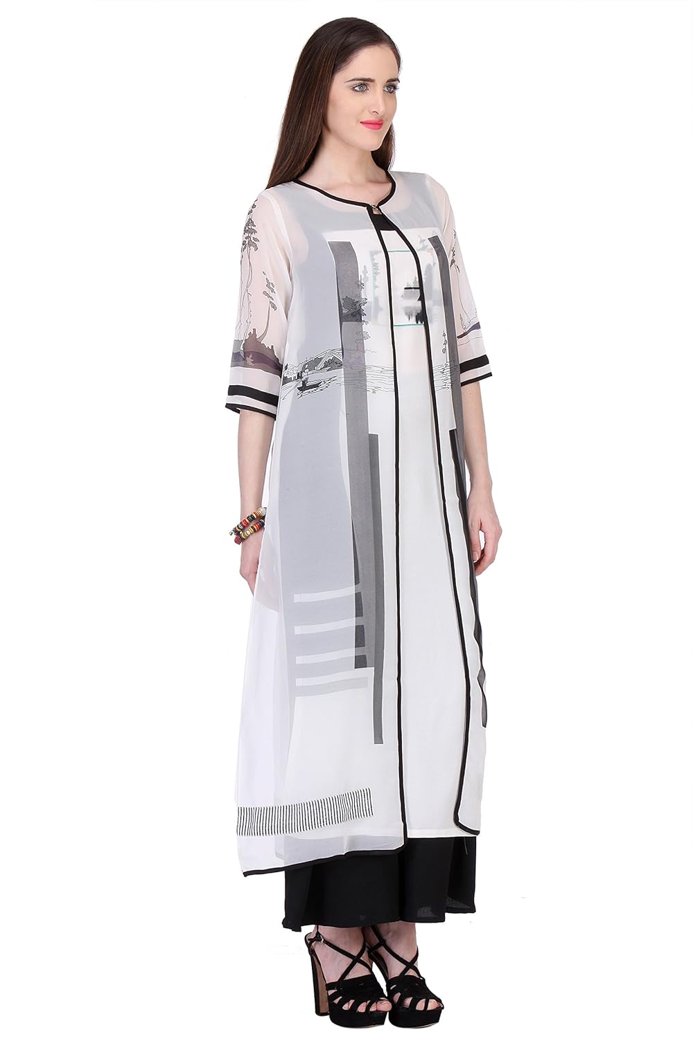 w for woman women's cape gilet
