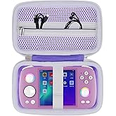 khanka Hard Travel Case Replacement for Anbernic RG Cube Unisoc T820 Handheld Game Console,Case Only.(Purple)