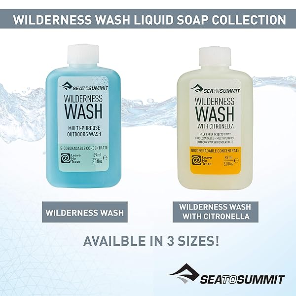 SEA TO SUMMIT CITRONELLA WILDERNESS WASH (3 OUNCE/ 89ML)