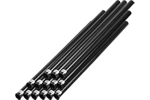 Izzo Golf Black Plastic Golf Club Tube