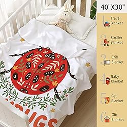 Ladybug Blanket Gifts for Girl- Just A Girl Who