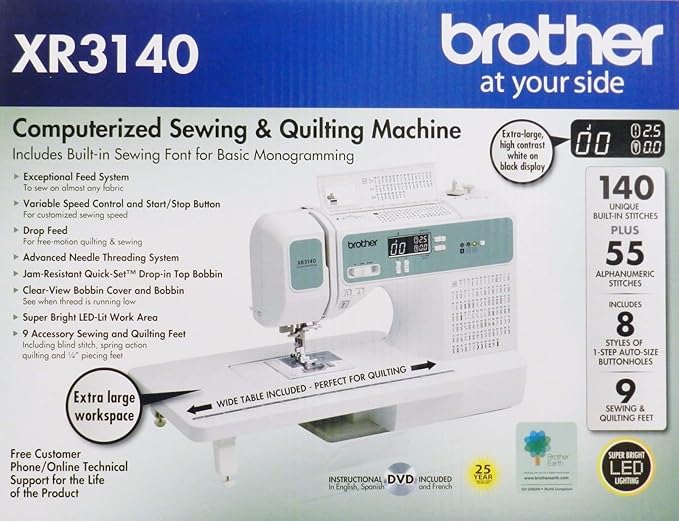 Brother XR3140 Computerized Sewing & Quilting Machine