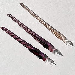 Joi-Fun Glass Dip Pen and Ink Set, Glass