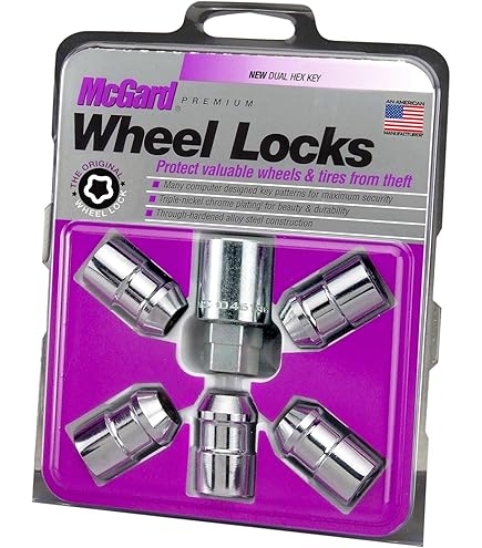 Amazon.com: McGard 21153 Chrome Regular Shank Wheel Locks