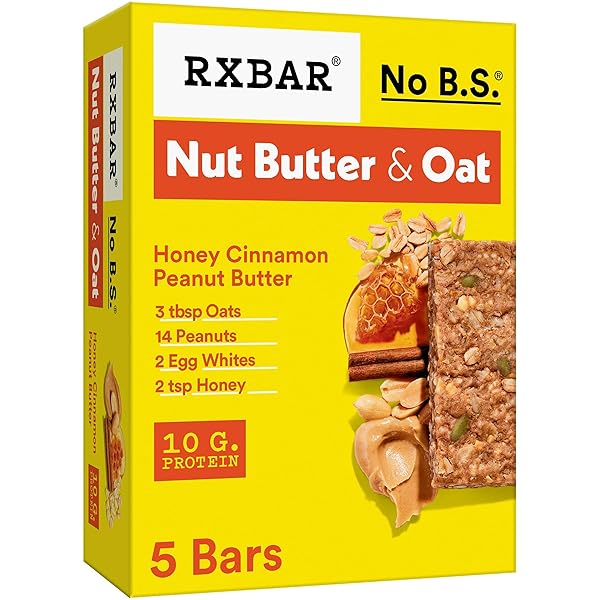 RXBAR NUT BUTTER AND OAT PROTEIN BARS, PROTEIN...