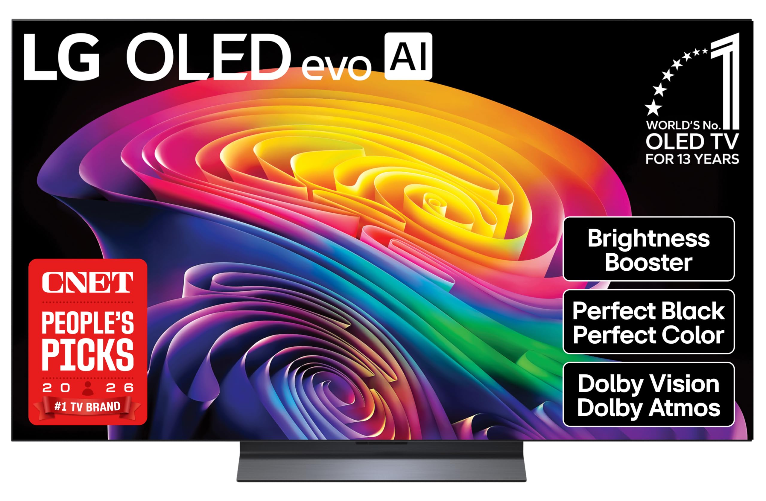 LG 55 inch Class LG OLED evo AI C6 4K Smart TV 2026