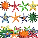 YUJUN 16 Pieces Big Diving Pool Toys, Beach Colorful Starfish Summer Swimming Underwater Pool Toys Soft Rubber Dive Throw for