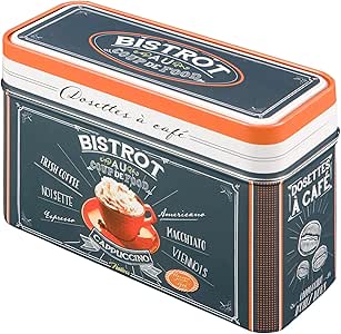 Natives - Caja para cápsulas de café de Metal, diseño Coup de Food”: Amazon.es: Hogar