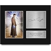 HWC Trading David Tennant Dr Who Gifts USL Printed Signed Autograph Picture for TV Show Fans - US Letter Size