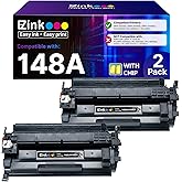 148A Toner Cartridge 4001n 4101fdw for HP 148A Toner Cartridge W1480A 148X | 148 W1480X Replacement for HP 148A (With Chip) for HP LaserJet Pro 4001n 4101fdw 4001dn 4001dw 4101fdn 4101dw Printer(2Pack)