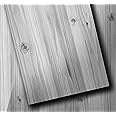 18 Sq. Ft Floor Tiles Peel and Stick Vinyl Floor 36 x 6 inch Luxury Self Adhesive Waterproof Flooring Planks DIY for Kitchen, Living Room, Shops, RV, Wood Look Plank, 12-Pack, Nature Gray