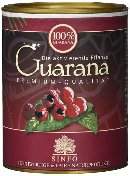 El Puente Bio-Guarana Pulver aus Brasilien, 1er Pack (1 x 100 g Packung)