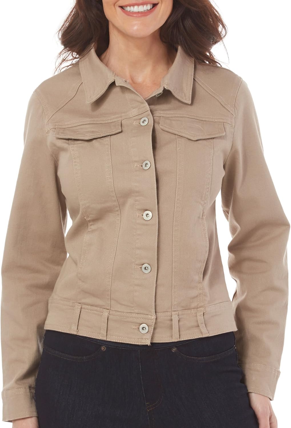 gloria vanderbilt jean jacket
