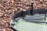 KB Tools Lawn Garden Edging Border 32ft 10m with 10cm High Ground Stakes view 7