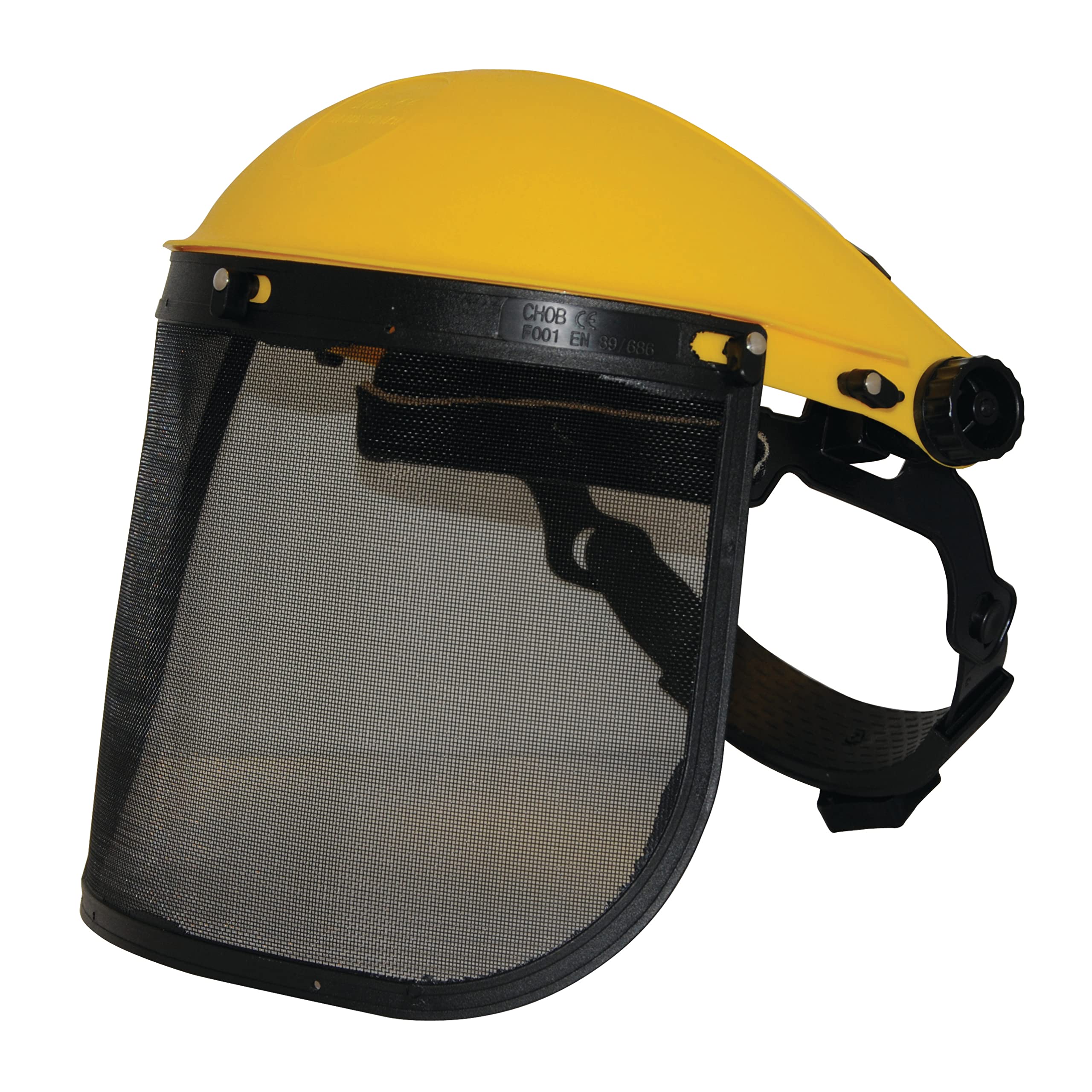 Silverline Mesh Face Shield – Flip-Up Protective Screen for Safety and Eye Protection (140868)