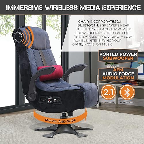 Bluetooth Speakers Rocker Gaming Chair Best Buy X Rocker
