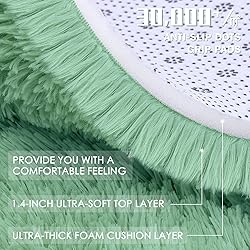 OLANLY 2x6 Machine Washable Runner Rugs for