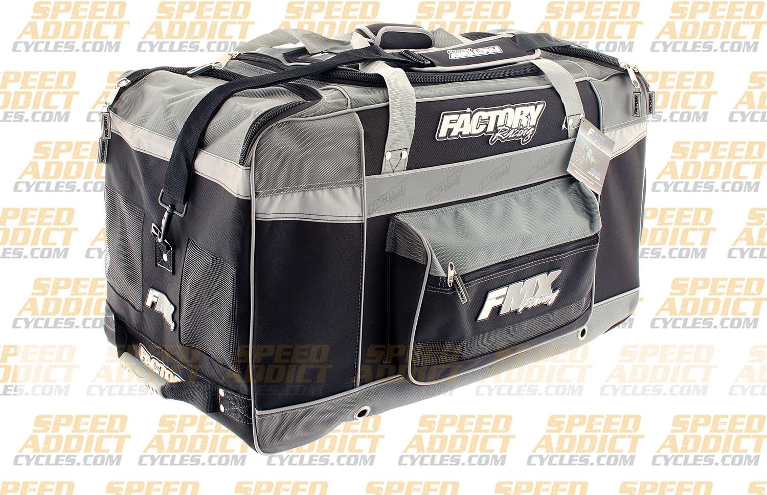 Factory FMX Motorcross Gear Bag XLarge Grey: Automotive