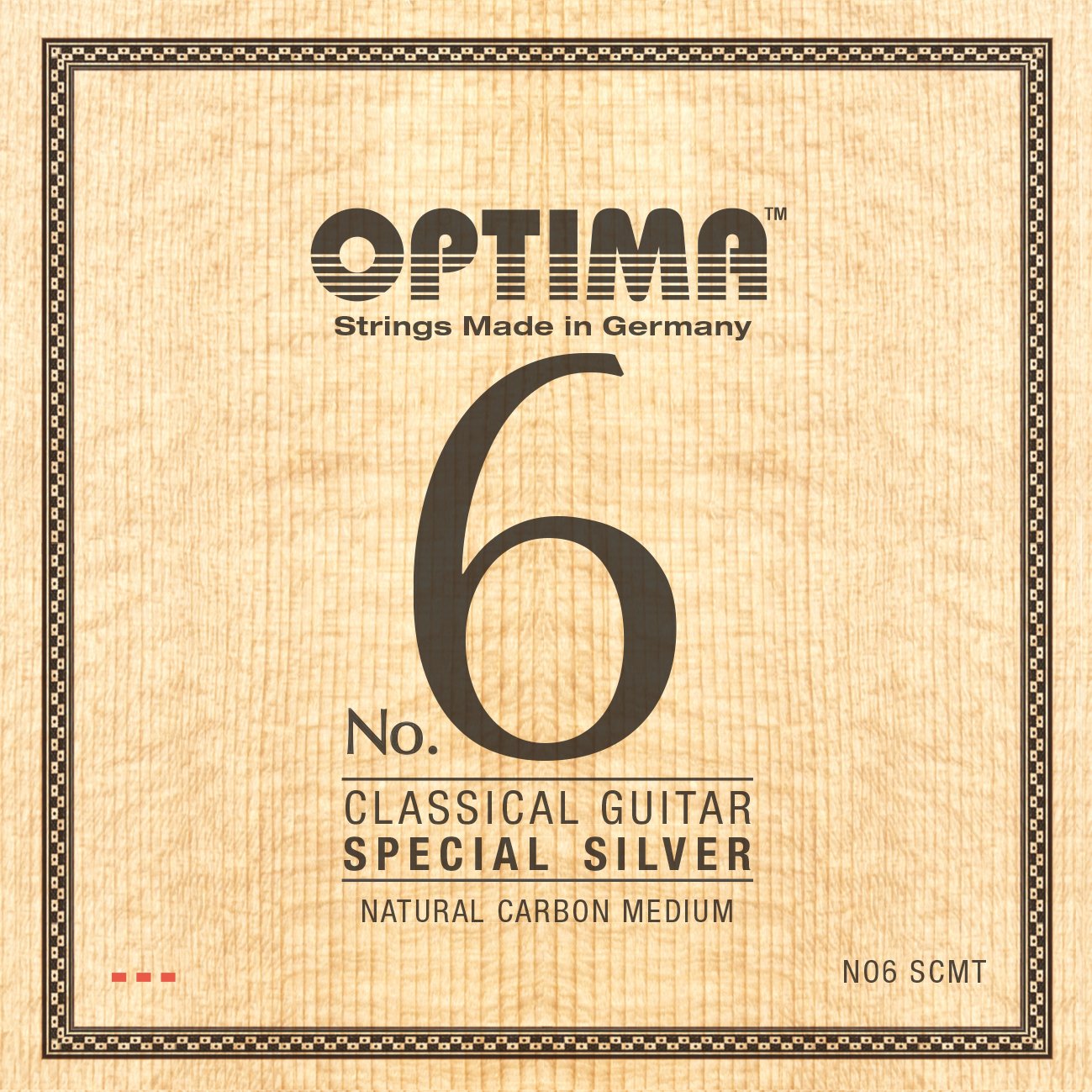 Classical guitar strings set No. 6 Special Silver Carbon medium NO6.SCMT