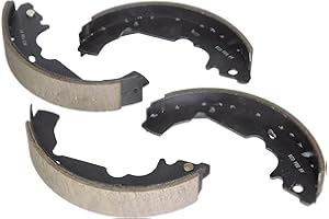 BOSCH BS780 Blue Drum Brake Shoe Set - Compatible With Select Chevrolet Equinox; Pontiac Aztek, Torrent; Saturn Vue; REAR