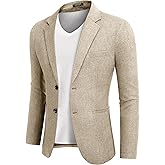 COOFANDY Men's Blazer Casual Two Buttons Sport Coats Lightweight Suit Jacket