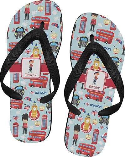 personalized flip flops